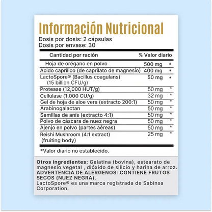 Candida Cleanse® - para una mejor salud intestinal